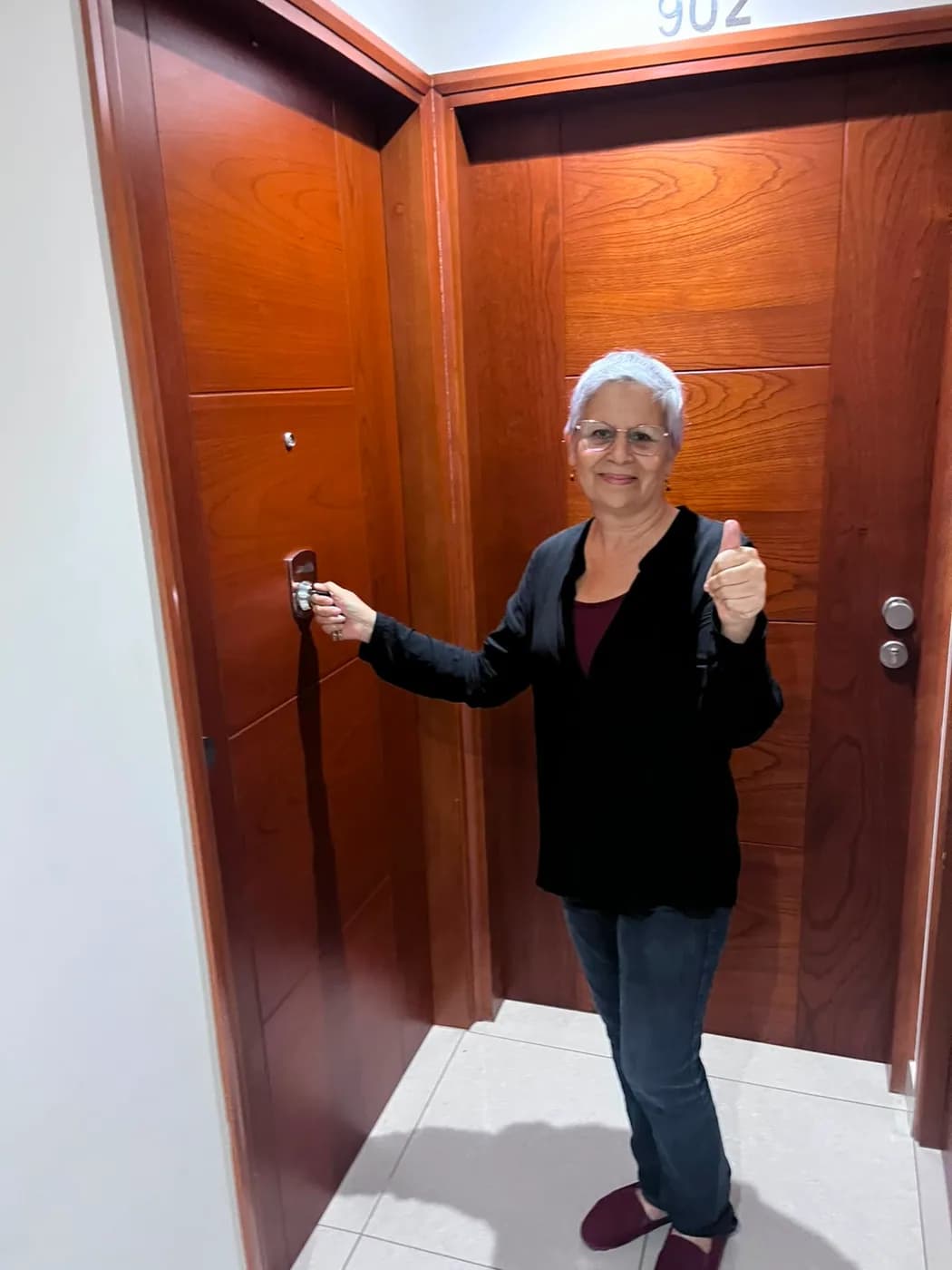 Cliente con instalación terminada