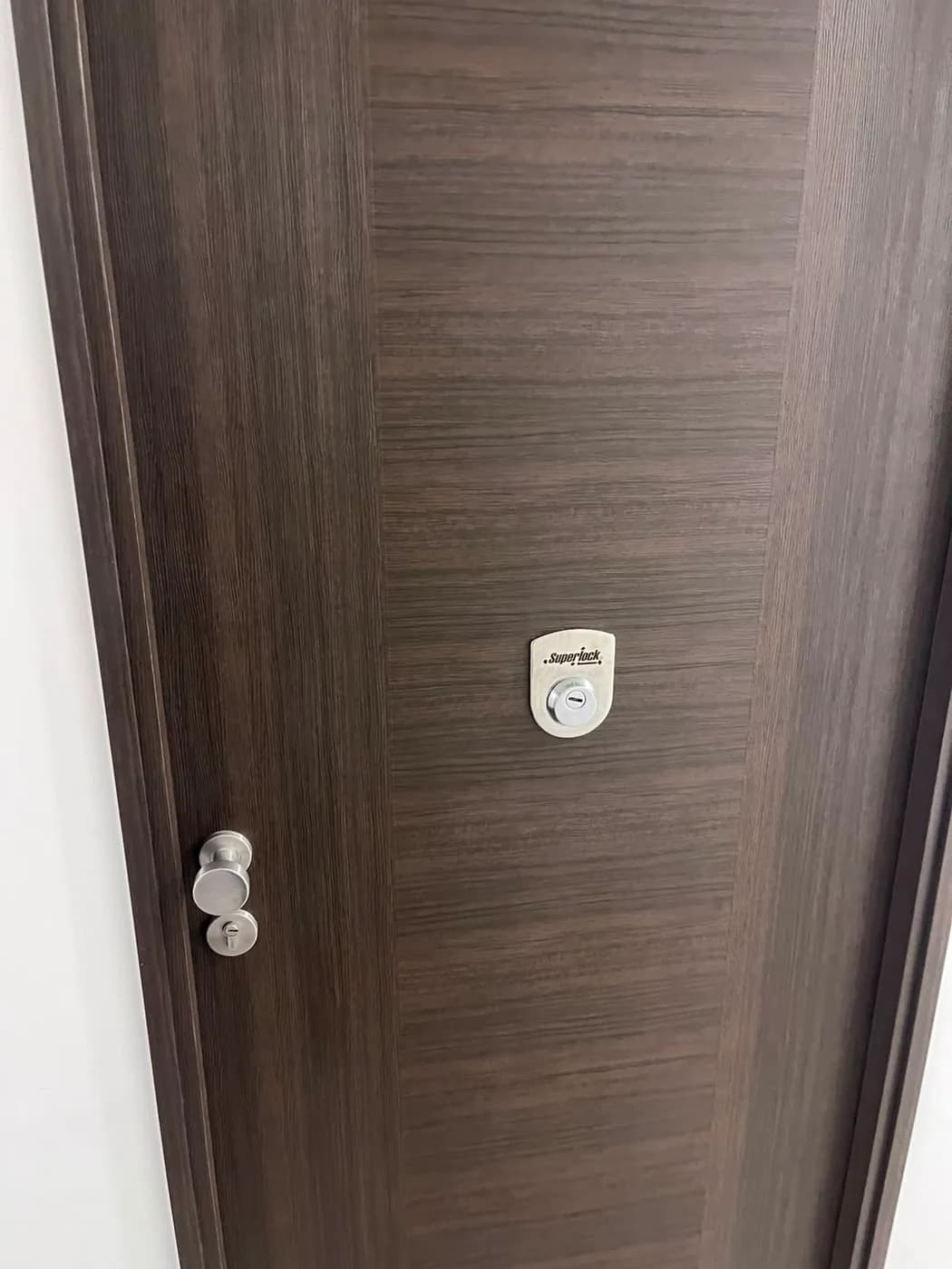 Detalle de cerradura Superlock