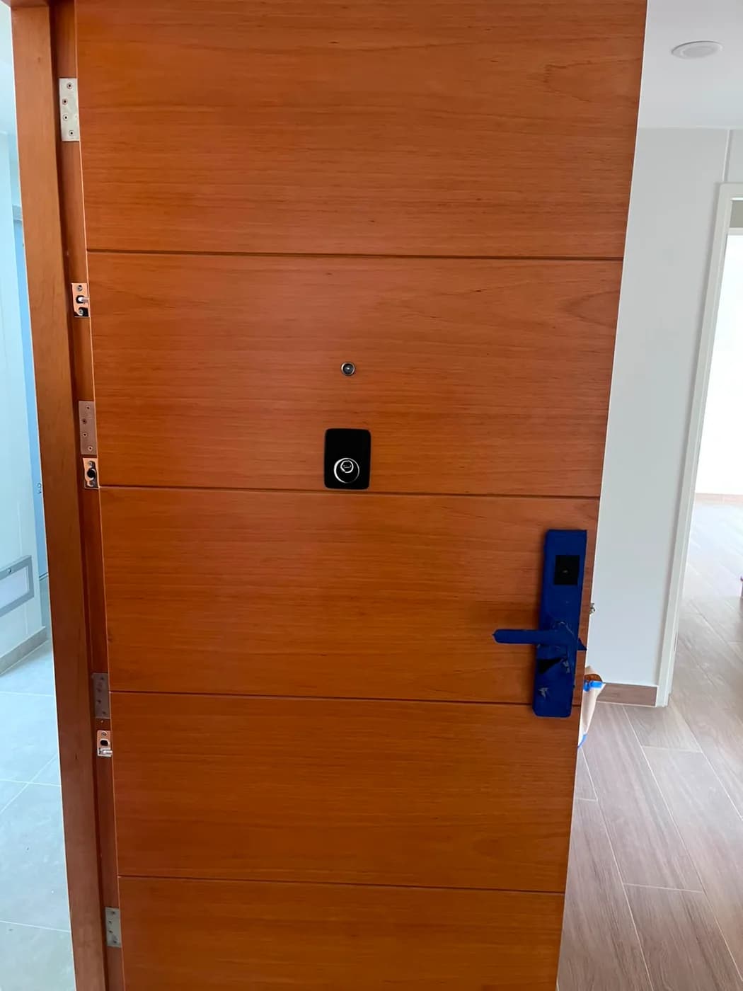 Acceso residencial finalizado