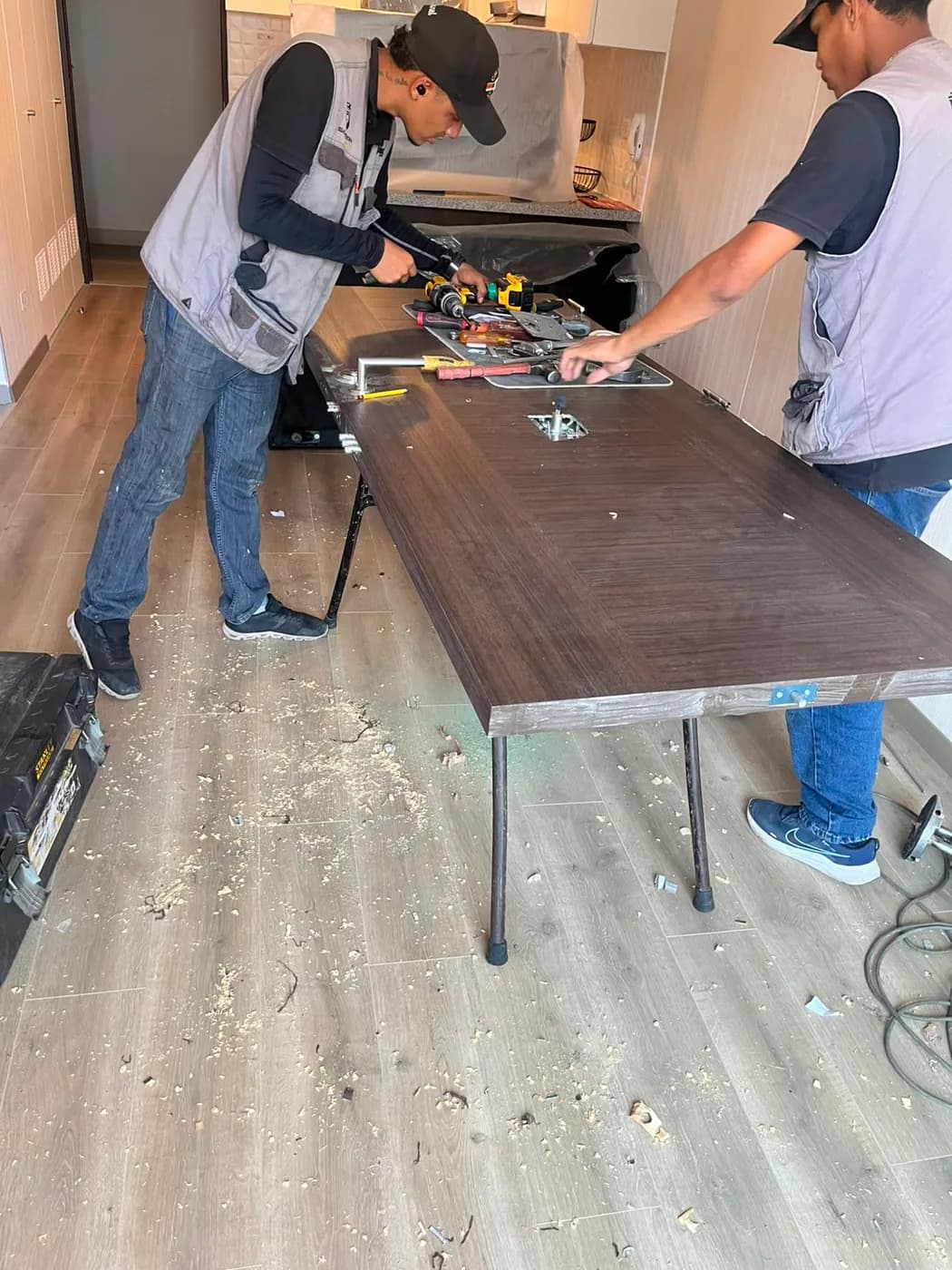 Trabajo técnico en taller
