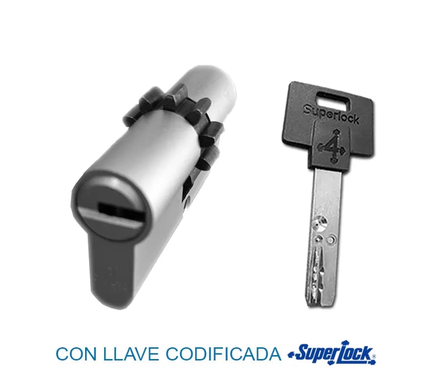 Cilindro Superlock con engranaje